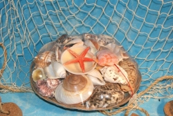 Muschelkorb ca. 25 cm
